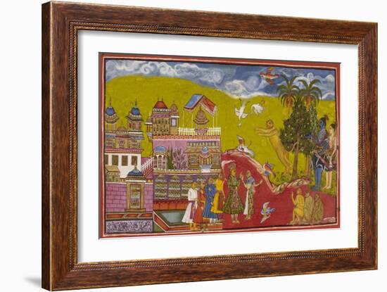 Ramayana, Kishkindha Kanda-null-Framed Giclee Print