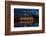 Ramberg Harbour with Fishing Trawlers at Night, Lofoten-Stefan Sassenrath-Framed Photographic Print