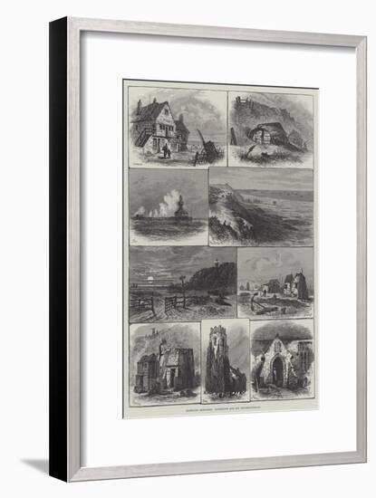 Rambling Sketches, Lowestoft and its Neighbourhood-null-Framed Giclee Print