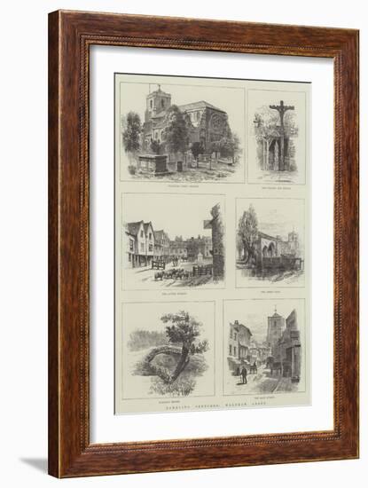 Rambling Sketches, Waltham Abbey-Alfred Robert Quinton-Framed Giclee Print