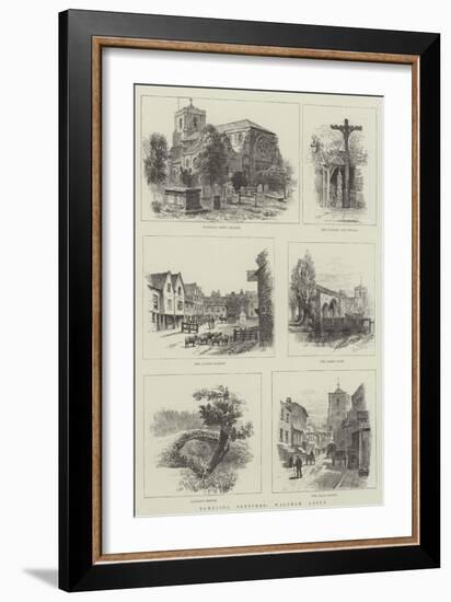 Rambling Sketches, Waltham Abbey-Alfred Robert Quinton-Framed Giclee Print