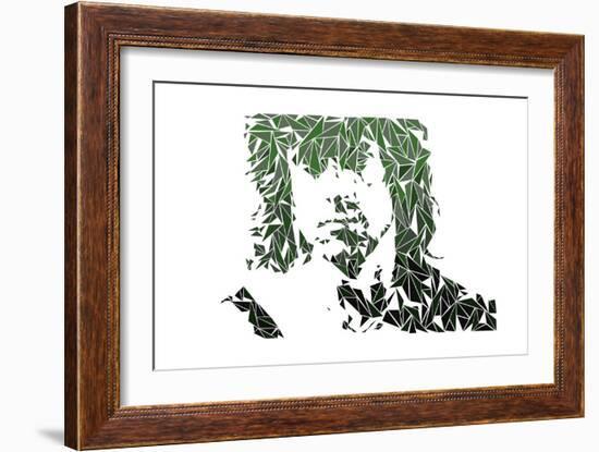 Rambo-Cristian Mielu-Framed Art Print