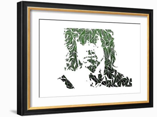 Rambo-Cristian Mielu-Framed Art Print