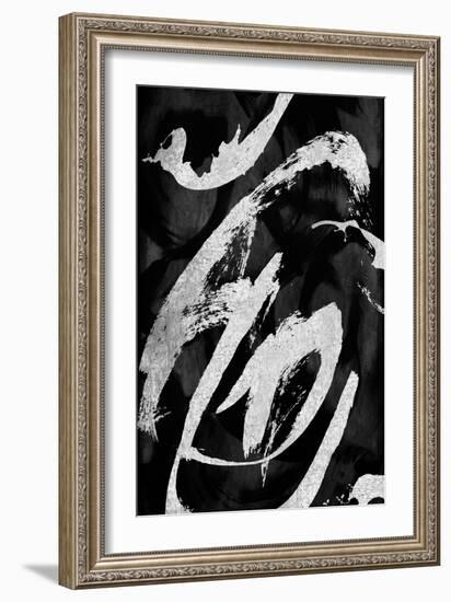 Rambunctious Silver II-Jordan Davila-Framed Art Print