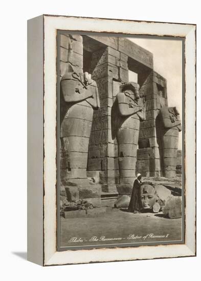 Ramesseum, Thebes, Egypt-null-Framed Stretched Canvas