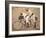 Ramon Casas And Father Romeu Riding a Tandem-Ramon Casas-Framed Giclee Print