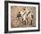 Ramon Casas And Father Romeu Riding a Tandem-Ramon Casas-Framed Giclee Print