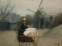 Eating Al Fresco (Plein Air). Ca. 1890-91-Ramon Casas i Carbó-Premier Image Canvas