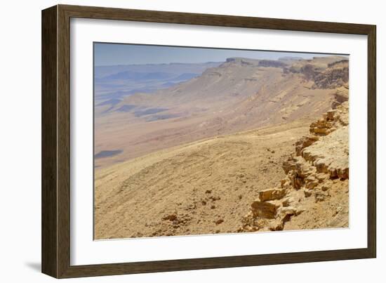 Ramon Crater, Negev In Israel-null-Framed Photographic Print