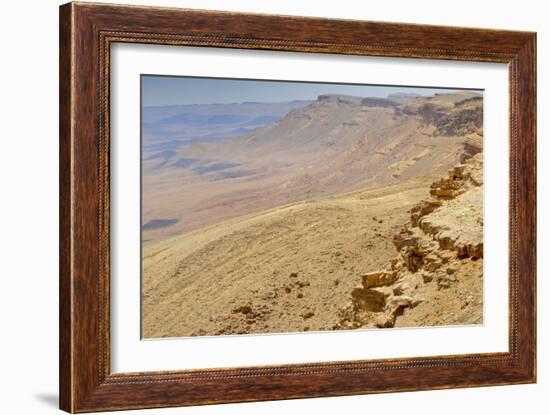 Ramon Crater, Negev In Israel-null-Framed Photographic Print