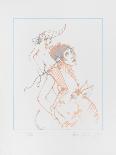 Untitled - Woman and Dog-Ramon Santiago-Collectable Print