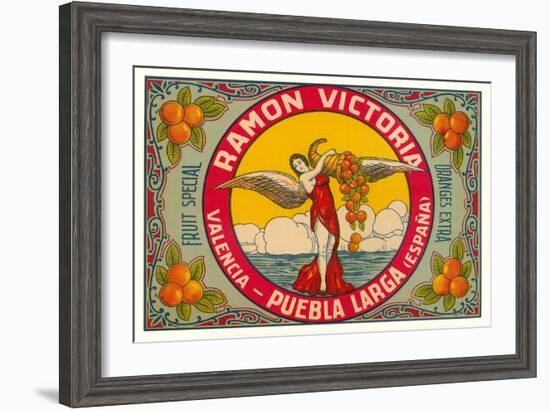 Ramon Victoria Oranges-null-Framed Art Print