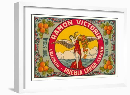 Ramon Victoria Oranges-null-Framed Art Print