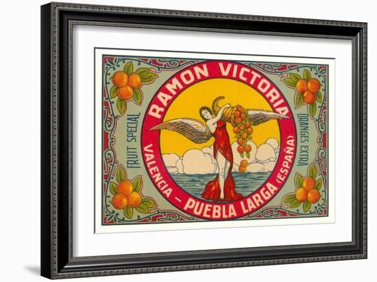 Ramon Victoria Oranges-null-Framed Art Print