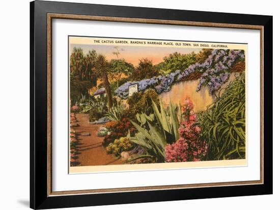 Ramona's Marriage Place, Old Town, San Diego, California-null-Framed Art Print