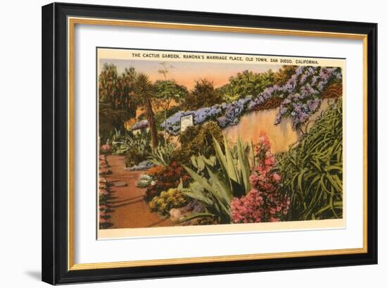 Ramona's Marriage Place, Old Town, San Diego, California-null-Framed Art Print