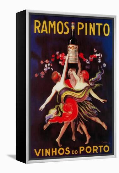 Ramos Pinto Vintage Poster - Europe-Lantern Press-Framed Stretched Canvas