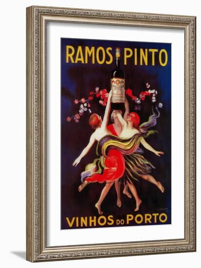 Ramos Pinto Vintage Poster - Europe-Lantern Press-Framed Art Print