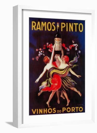 Ramos Pinto Vintage Poster - Europe-Lantern Press-Framed Art Print