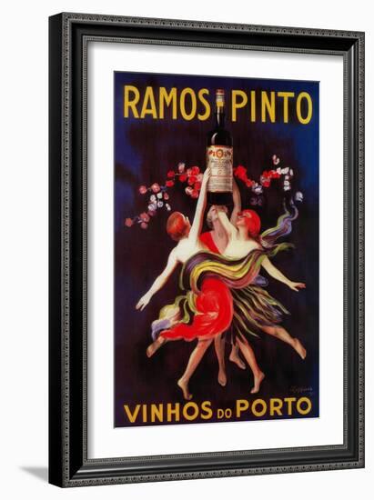 Ramos Pinto Vintage Poster - Europe-Lantern Press-Framed Art Print