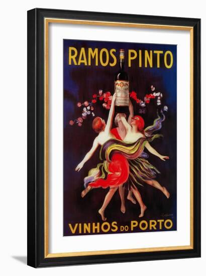 Ramos Pinto Vintage Poster - Europe-Lantern Press-Framed Art Print