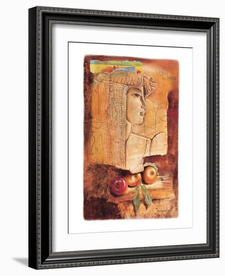 Ramose in Thebe-Joadoor-Framed Art Print