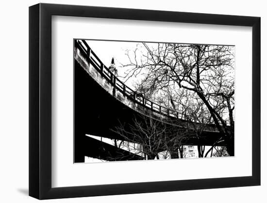 Ramp (outline)-Erin Clark-Framed Art Print