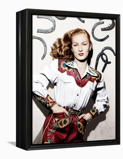 RAMROD, Veronica Lake, 1947-null-Framed Stretched Canvas