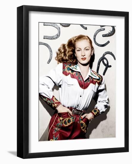 RAMROD, Veronica Lake, 1947-null-Framed Photo