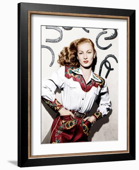 RAMROD, Veronica Lake, 1947-null-Framed Photo