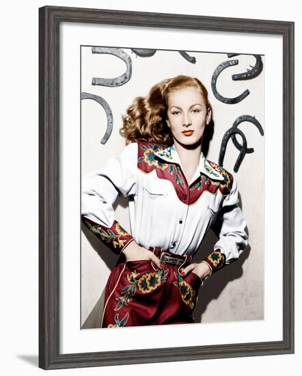 RAMROD, Veronica Lake, 1947--Framed Photo