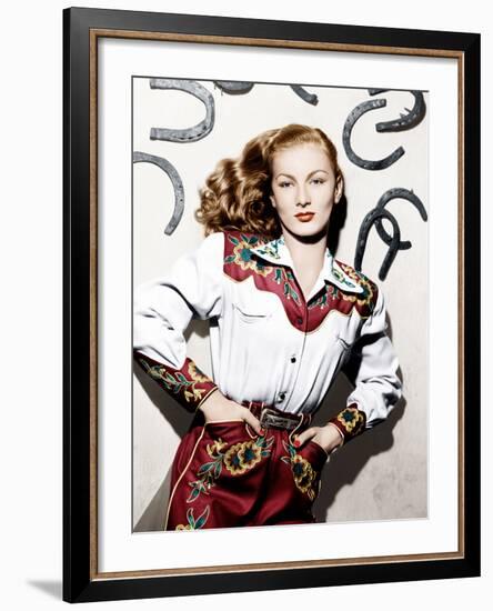 RAMROD, Veronica Lake, 1947-null-Framed Photo