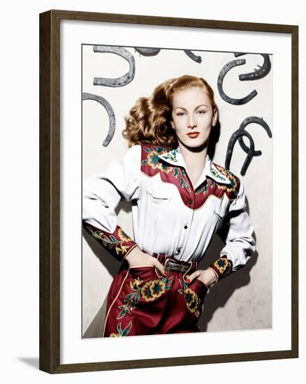 RAMROD, Veronica Lake, 1947-null-Framed Photo