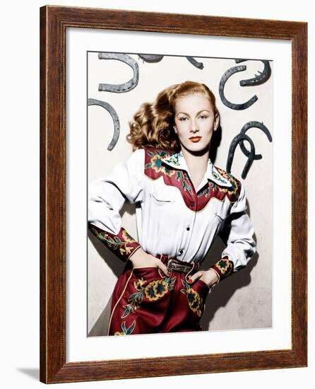 RAMROD, Veronica Lake, 1947-null-Framed Photo