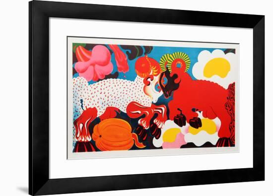 Rams-Nicolas Uriburu-Framed Collectable Print