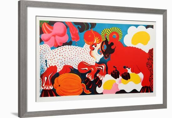 Rams-Nicolas Uriburu-Framed Collectable Print