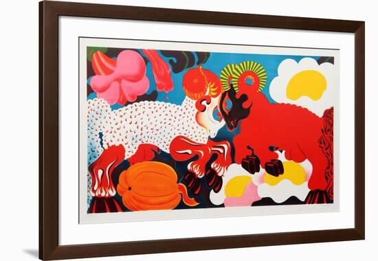 Rams-Nicolas Uriburu-Framed Collectable Print