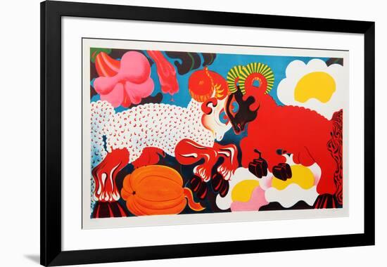 Rams-Nicolas Uriburu-Framed Collectable Print