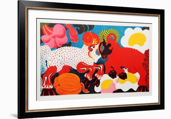 Rams-Nicolas Uriburu-Framed Collectable Print