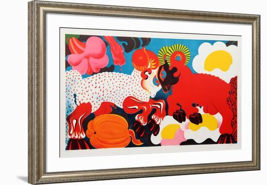 Rams-Nicolas Uriburu-Framed Collectable Print