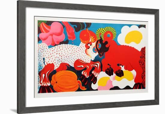 Rams-Nicolas Uriburu-Framed Collectable Print