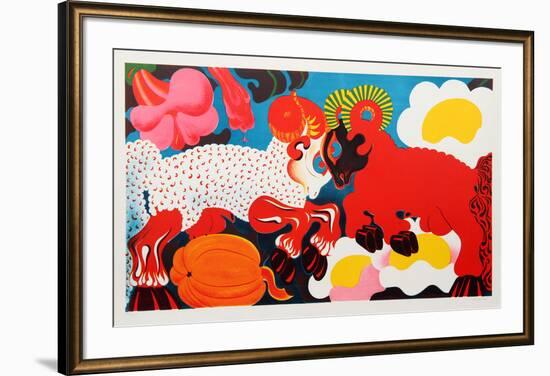 Rams-Nicolas Uriburu-Framed Collectable Print