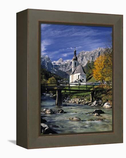 Ramsau, Bavaria, Germany-Gavin Hellier-Framed Premier Image Canvas