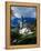 Ramsau Church Above Ramsauer Arche Stream, Berchtesgaden, Germany-Martin Moos-Framed Premier Image Canvas