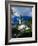 Ramsau Church Above Ramsauer Arche Stream, Berchtesgaden, Germany-Martin Moos-Framed Photographic Print