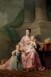 Queen Charlotte (1744-181), with Her Two Eldest Sons, 1769-Ramsay-Framed Giclee Print