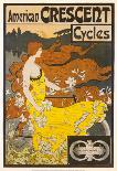 American Crescent Cycles-Ramsdell-Framed Art Print