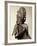 Ramses II, 1279-13 BC 19th Dynasty New Kingdom Egyptian Pharaoh, Seated on Throne, Granite-null-Framed Photographic Print