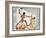 Ramses II Fighting and Killing Libyan Leader-Ippolito Rosellini-Framed Premium Giclee Print