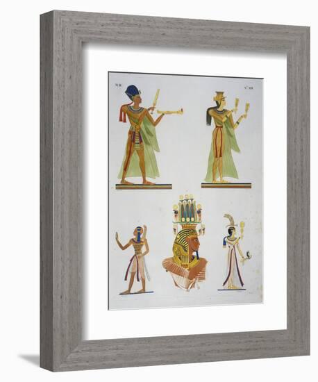 Ramses II-Ippolito Rosellini-Framed Giclee Print